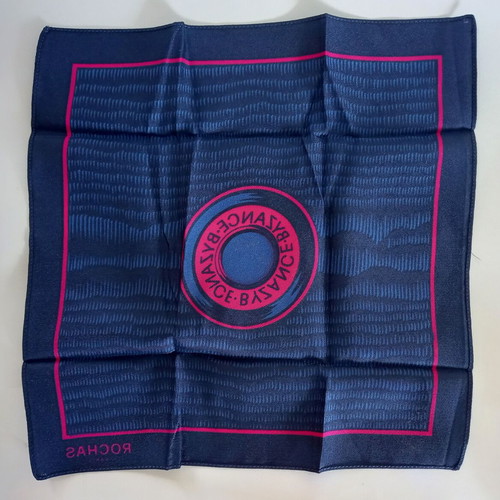 Vintage silk women's scarf Byzance perfume promotional new
