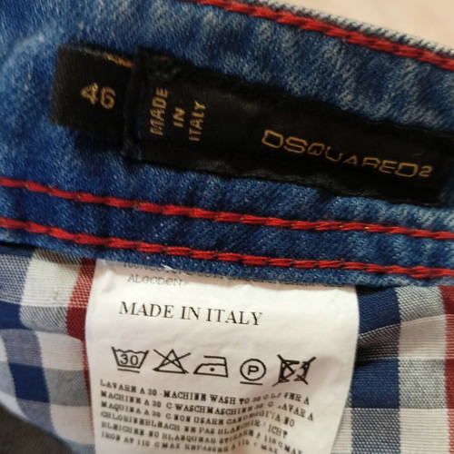 Dsquared2 denim shorts large new, blue