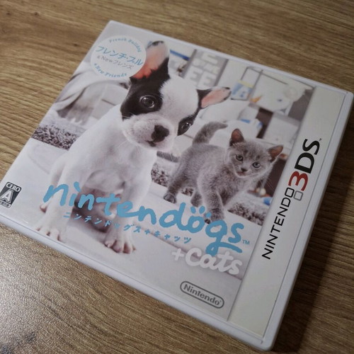 Nintendogs 3DS game like new, Japanese language