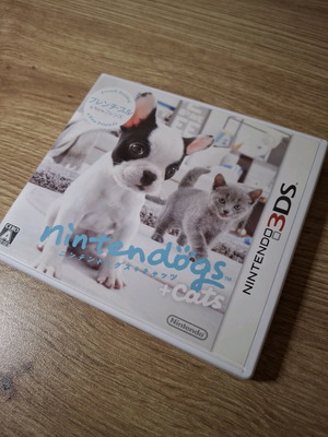 Nintendogs 3DS game like new, Japanese language