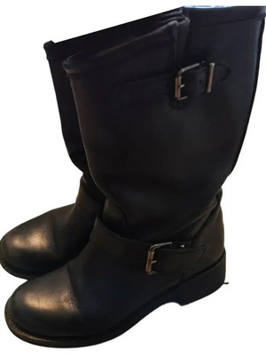Ash Toxic biker boots black size 37 like new