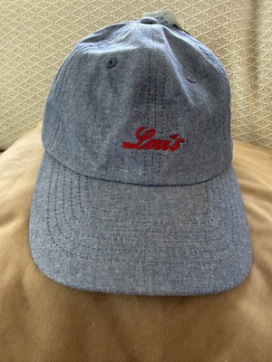 Levi's Chambray Denim Hat new, blue, one size