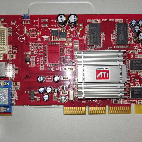 Sapphire ATI 9250 AGP 256MB graphics card used