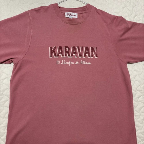 Karavan oversized T-shirt, pink, size L