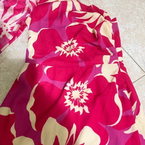Morgan Dress No 38 One Shoulder Floral New Pink