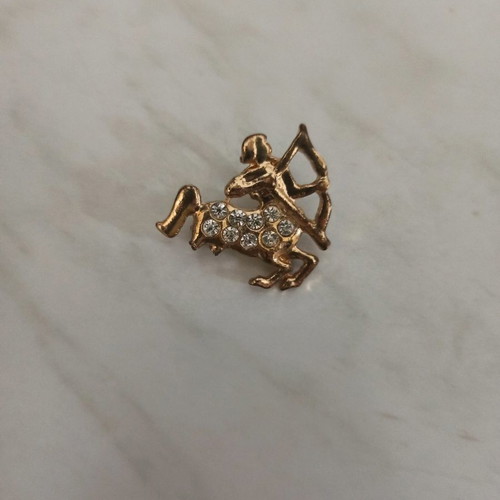 Sagittarius zodiac pin like new