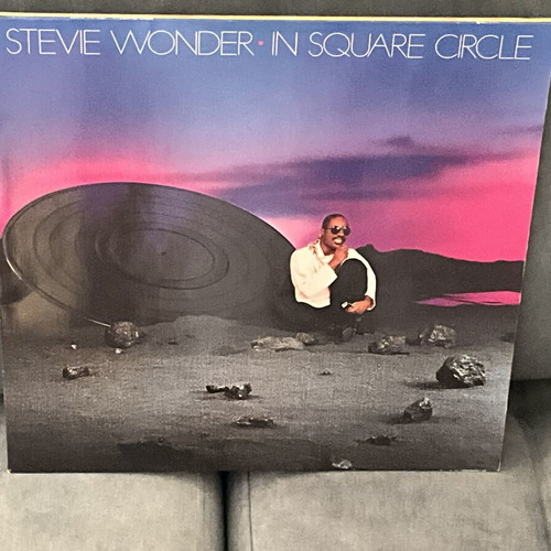 Stevie Wonder In Square Circle LP vinyl used, R&B Soul