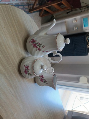 Kitka Porcelain Tea and Coffee Set vintage, used