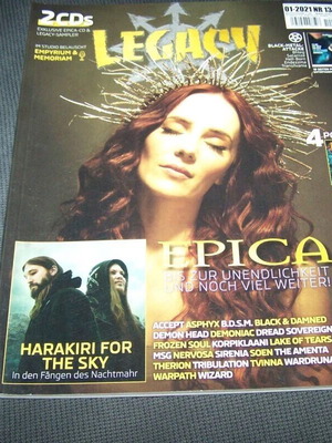 Legacy Heavy Metal Magazines like new, pack of 11 issues