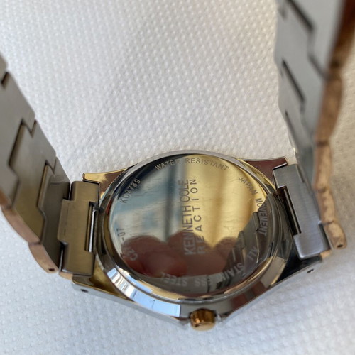 Kenneth Cole Reaction KC3789 watch new, quartz, stainless steel