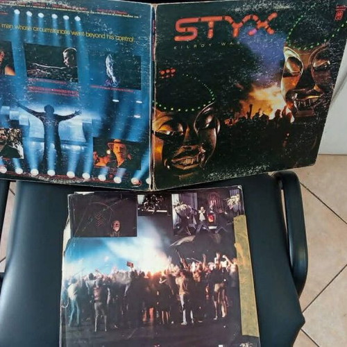 Styx LP Killroy used, rock opera, gatefold 1983
