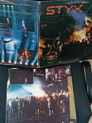 Styx LP Killroy used, rock opera, gatefold 1983