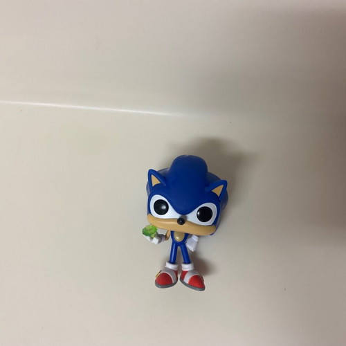 Funko Pop Sonic the Hedgehog with Emerald and Minecraft Warden figure like new