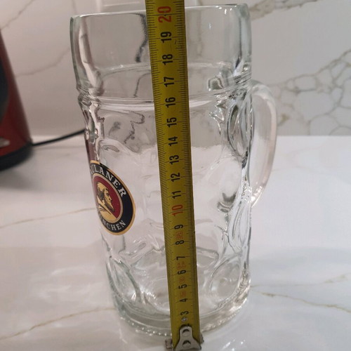 Paulaner München 1L beer glass like new