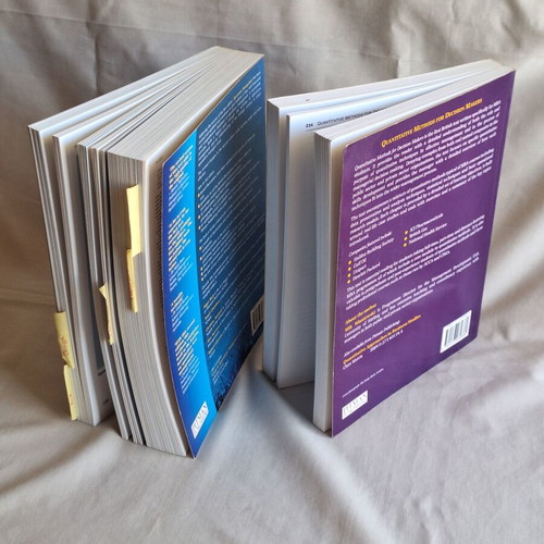 Operations Management & Quantitative Methods business books set