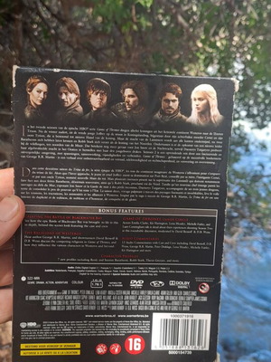 Game of Thrones Σεζόν 2 DVD συλλεκτικό, αγγλικοί υπότιτλοι