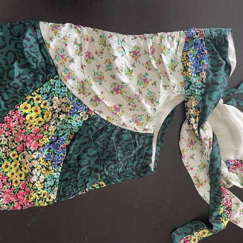 For Love & Lemons Mini Dress Small like new, colorful