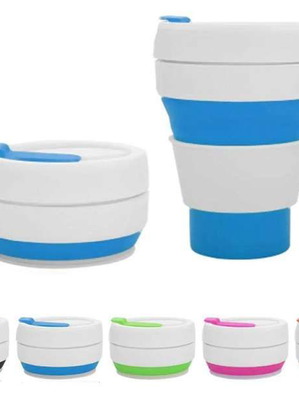 Πτυσσόμενο παγούρι σιλικόνης 350ml καινούργιο