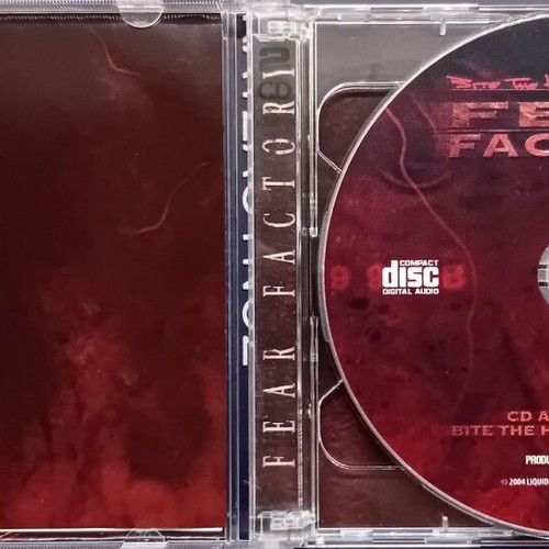 Fear Factory – Bite The Hand That Bleeds - cd single with dvd - 2004