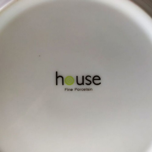 House serving plates used, set of 5 pieces