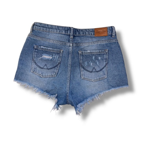 Superdry blue denim shorts like new, size S