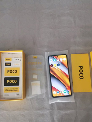 Xiaomi Poco F3 5G 8GB 256GB smartphone like new, blue