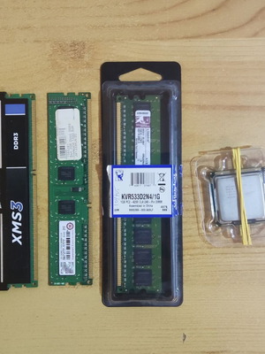Bundle μνήμης RAM και CPU μεταχειρισμένα, λειτουργικά