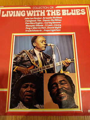Living With The Blues vinyl LP used, classic blues compilation