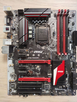 Μητρική MSI Z170A Tomahawk μεταχειρισμένη, socket 1151, 6η-7η γενιά