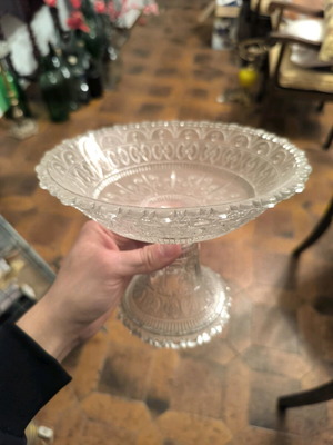 Crystal decorative container like new