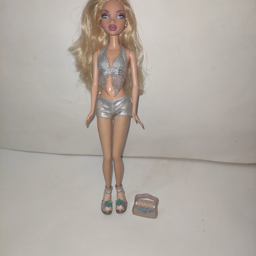 My Scene Super Bling Kennedy doll 2005 used, right arm loose