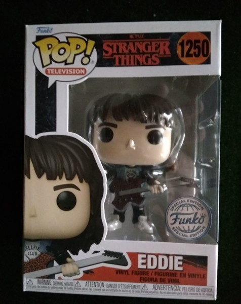 Funko Pop! Television Stranger Things 1250 Eddie Exclusive