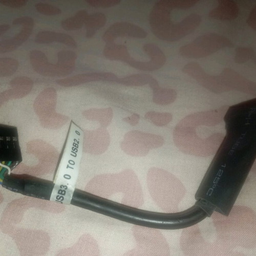 USB 2.0 9pin to USB 3.0 20pin cable like new