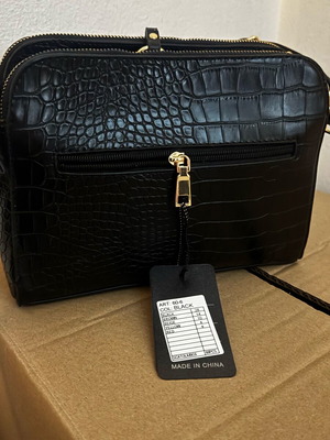 Handbag shoulder bag new, black