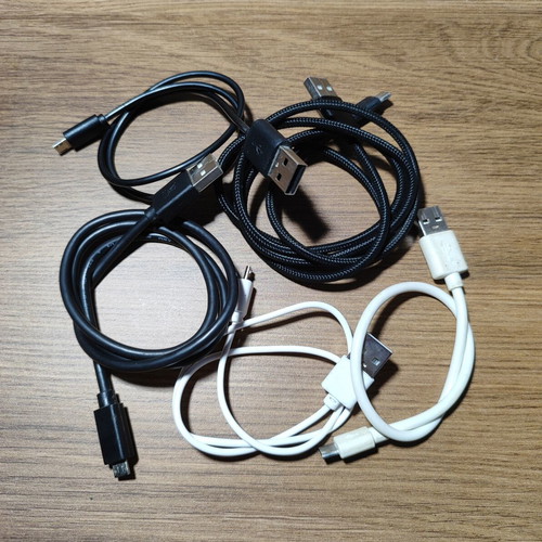 USB to Micro-USB cables pack of 5 like new