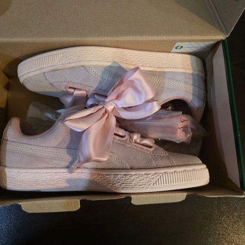 Puma sneakers new, size 36, white and pink