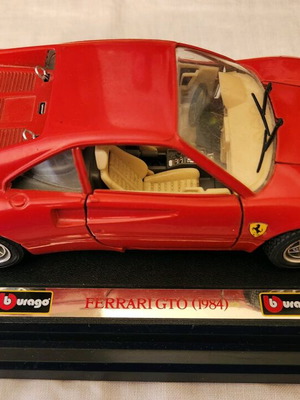 Burago Special Edition Ferrari GTO 1984 model 1:24 like new