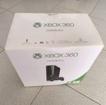 Xbox 360 E packaging box used, without internal dividers