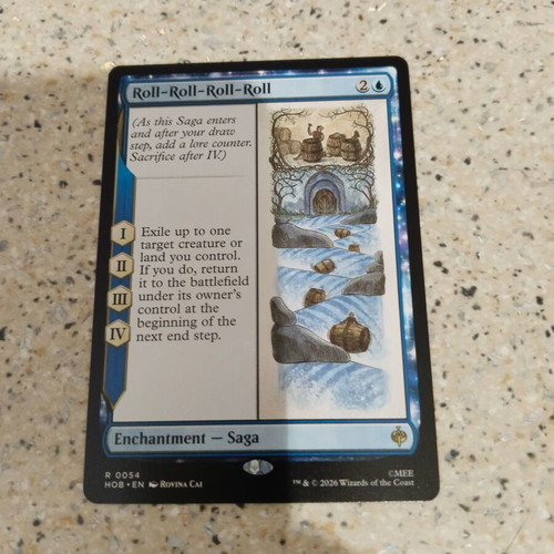 Magic the Gathering Roll-Roll-Roll-Roll card