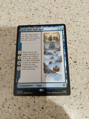 Magic the Gathering Roll-Roll-Roll-Roll card