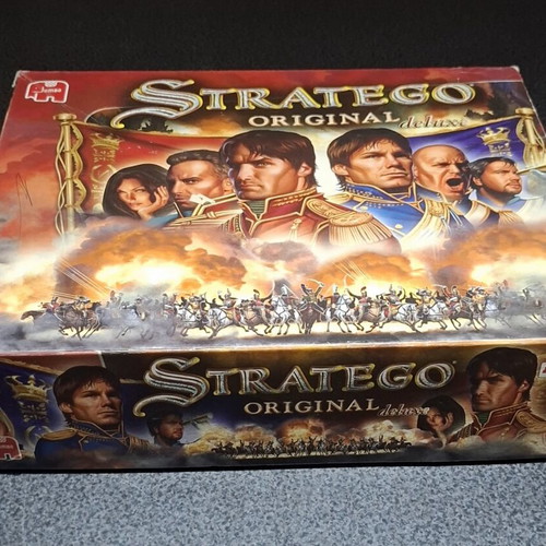 Stratego Original Deluxe board game used with missing pieces