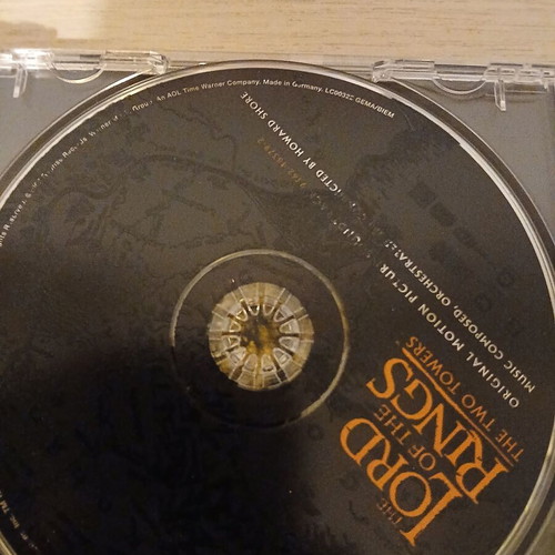Lord of the Rings The Two Towers soundtrack CD