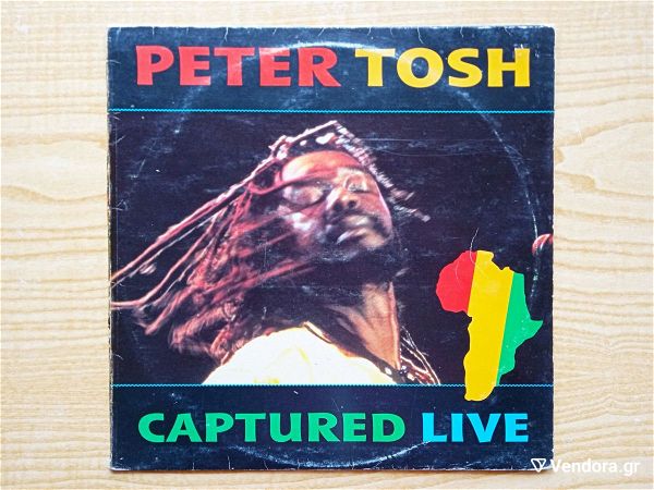  PETER TOSH - Captured Live (1984) diskos viniliou Reggae