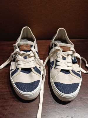 Marc O' Polo πάνινα παπούτσια unisex καινούργια, μέγεθος 40, μπεζ και μπλε