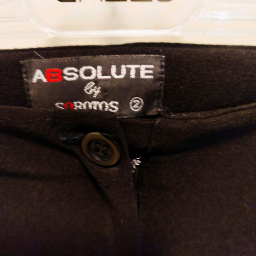 Absolute flared pants black like new, size S