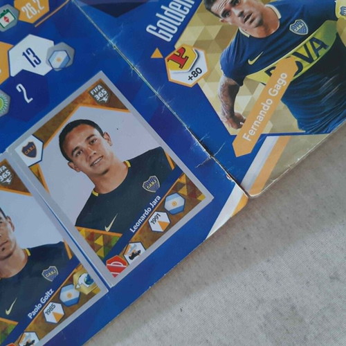 Fifa 365 Panini 2018 sticker album used, 28 missing stickers