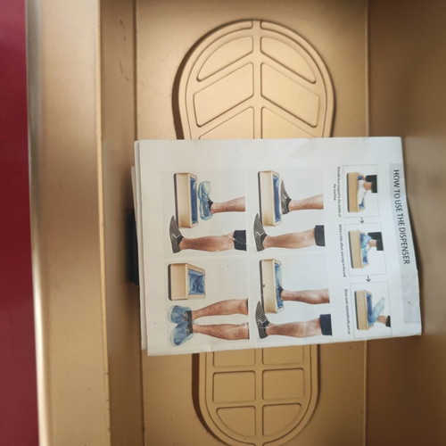 Shoe bags with dispenser mechanism, over 100 replacements included