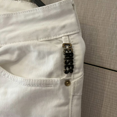 White denim pants used, size S