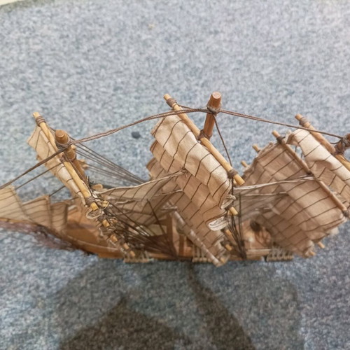 Wooden ship like new