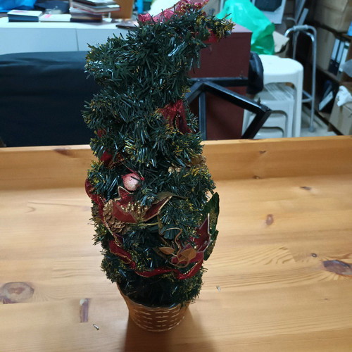 Christmas tree like new, small, height 50 cm